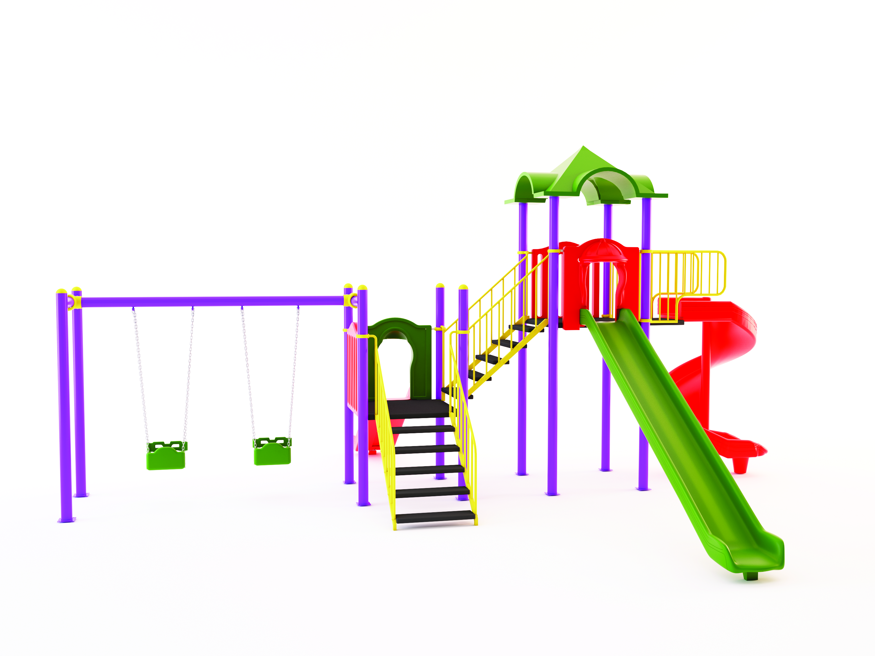 Ekonomik Seri A-01 EKO-08 | Metal Oyun Grupları | Erse Kent Mobilyaları